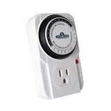 Hydrofarm Autopilot TM01015 Analog Grounded Timer, 1725W, 15A, 15 Minute On/Off, 24 Hour15 Grounded Timer, 15 Amp, 1725 Watt, Bl