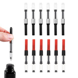 12 Pcs Fountain Pen Converter, Ink Filler For Fountain Pen, Convenient For Classroom Writing And Office Document Signing, Travel