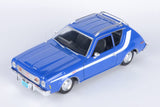 Motormax 1974 Amc Gremlin X 1:24 Scale Diecast Model Forgotten Classics Series 79045 Blue