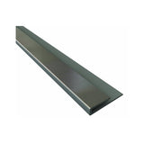 Backsplash Edge J Trim Brushed Aluminum