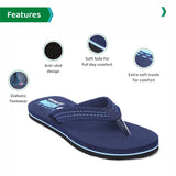 Ortho Joy Doctor Orthopedic Ladies Slippers/Mcr Chappals For Women,Blue,6,B09PVFVW4D
