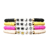Taichell 4Pcs WWJD Bracelets for Men