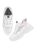 Shoetopia Casual White Sneakers For Women /Eu41,White,8,B0DK7FMBJX