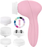 Face Scrubber | Facial Cleansing Brush Exfoliator Skin Care Products Beauty Products Powered Electric Wash Exfoliating Spin Clea