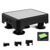CHIKILLA Adjustable Step Stool for Bedside High Beds, Glow in the Dark Bed Steps for Adults Elderly, 650LBS Heavy Duty Non-Slip