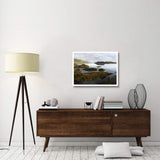 Seaweed Covered Rocks Exposed At Low Tide, Neptune Beach, Oregon-Paper Art-34,,X26,,