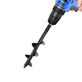 HUAPPNIO Bulb Planter Tool,Auger Drill Bit for Planting 3.15x11.81 Inch Suitable for 3/8 Hex Drive Drill
