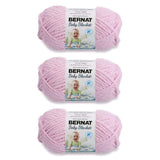 Bernat Baby Blanket Yarn (3Pack) Baby Pink 1611033200