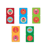woopme Set of 5 Magnetic Kids Teddy Bear Cup Cake Printed Hanging Bookmark for Book Lovers Readers Students Gift Magnetic Page C