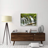 Waterfall Purakaunui Falls, New Zealand-Paper Art-42,,X32,,