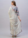 Gosriki Women'S Rayon Blend Printed Straight Kurta With Pant & Dupatta (Habibi Grey-Nb-Gs_Xxl_Grey_Xx-Large),Grey,2,B0CYGQ9DX4