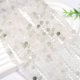 6mm Natural Stone Beads 65 Pcs Iceberg Jade Crystals Round Smooth Genuine Stone Loose Gemstone Beads for Bracelet Jewelry Making