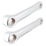 Sunlite Unicycle Cotterless Steel Crank Arm Set, 5, Silver