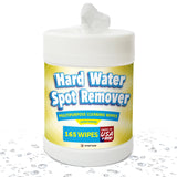 Impresa Vinegar Wipes 165 ct Hard Water Stain Remover Wipes for Glass, Shower & Car Lemon Scent