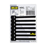 RIPTIE Mini 1 /4 x 31/2 Cable Tie Perfect for USB Cable, Earbud Cords, Cell Phone Cord 7 Pack Black