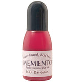 Tsukineko Memento Fade Resistant WaterBased Dye Inker, 1/2 Fluid Ounce, Gray Flannel