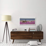 Caribou Male In A Field Of Fireweed, Hudson Bay, Canada-Paper Art-42,,X20,,