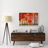 Bosco Di Betulle-Paper Art-50,,X34,,