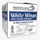 Stearns Water Flakes White Wings Ultra Laundry Detergent, Lowfoaming, Powdered (250 1.2 oz Water Soluble Packets per Pail)