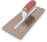 MARSHALLTOWN The Premier Line PB7GSD 12Inch x 5Inch Golden Stainless Steel PermaShape BrokenIn TrowelDuraSoft Handle