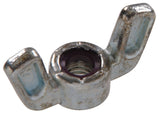 The Hillman Group 43537 10-24 -Inch Nylon Insert Wing Nut, Zinc, 12-Pack
