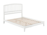 AFI, Richmond, Low Profile Wood Platform Bed, Full, White
