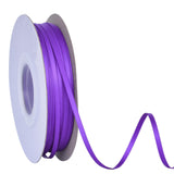 Ribest Purple Double Faced Satin Ribbon, 1/8 Inch 100 Yard Continuous Ribbon for Crafts Gift Wrapping Hair Bows Wedding Party De