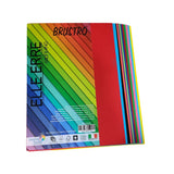 Brustro Elle Erre Coloured Card Stock Craft Paper A4 Size 220 Gsm Mixed Bright Colours 24 Sheets Pack(12Cols X 2Sheets)|Ideal Fo