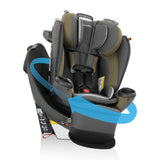 Evenflo Revolve360 Extend Convertible Car Seat with 360 Degree Rotation, Extended Rear-Facing, Forward-Facing, Booster Mode, and