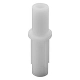 PrimeLine N 6672 BiFold Top Mount Pivot, 3/8 Nylon Pivot, 3/8 In. Nylon Base (4 Pack), Mill