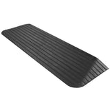 Silver Spring Solid Rubber Threshold Ramp 1-1/2 Rise 1,500 lb. Capacity for Wheelchairs and Power Scooters Indoor Outdoor Use