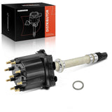 A-Premium Ignition Distributor with Cap and Rotor Compatible with Chevy, GMC Vehicles - V8 5.0L, 5.7L, 7.4L - C/K 1500 2500 Pick