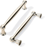 khtumeware 10 Pack Polished Nickel Cabinet Pulls 3-1/2 Inch(89mm) Hole Centers Cabinet Pulls Kitchen Cabinet Hardware for Cupboa