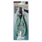 The Beadsmith Hole Punch Pliers 1.5mm - Short Jaw, Extra Strong with Bonus Replacement Pin, Jewelry Making Tool for Soft Metal S