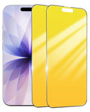 Umhlaba 2 Pack for iPhone 17 Privacy Screen Protector Gradient Colorful 25 for Anti-Spy Tempered Glass Anti-Bluelight Full Cover