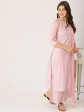 Gosriki Women'S Cotton Blend Regular Kurta Set (Shopping-Pink-Go Large),Pink,,B09BCLTCLR
