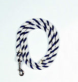 Beilers Manufacturing Horse Lead Rope 6 Feet Green/White