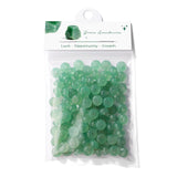 Raicegs 100pcs 5 8mm Rondelle Green Aventurine Beads Natural Gemstone Beads Abacus Disk Stone Loose Beads for Jewelry Making DI