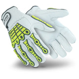 HexArmor Cut-Resistant Impact Protection Leather Work Gloves | Chrome Series 4080 | 3X-Large