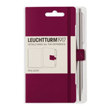 LEUCHTTURM1917 359668 Pen Loop Self Adhesive Port Red