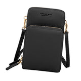 Calandis Women Small Cross Body Cellphone Bag Pu Leather Versatile Fashion Case Purse Black | Womens Handbags & Bags