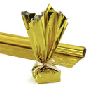 Hygloss Products Mylar Gift Wrap Roll - Great for Gift Bags, Baskets - 24 Inch x 8.3 Feet, Gold (n/a)