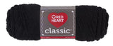 RED HEART Classic Yarn, Black