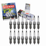 16 pc DENSO Platinum TT Spark Plugs compatible with Ram 1500 4.7L V8 2011-2013