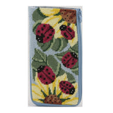 Eyeglass Case Ladybugs Needlepoint Kit
