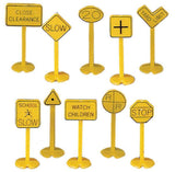 Bachmann Trains Scenery Accessories RAILROAD & STREET SIGNS (24 pcs) HO Scale