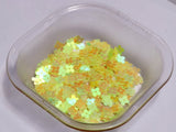 The Design Cart Center Hole Flower Plastic Sequins 100 gm, 10 mm Sequins for Embroidery, Jewellery Making, Designing, Embellishi