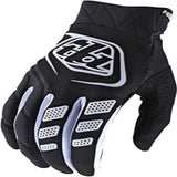 Troy Lee Designs Motocross Motorcycle Dirt Bike Racing Mountain Bicycle Riding Gloves, Revox Gloves (Black, Small)