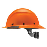 LIFT SAFETY Dax Fiber Resin Full Brim Safety Helmet | 6 Point Suspension for Comfort & Impact Protection | Orange