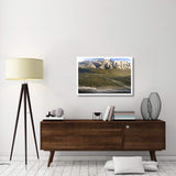 Mountains Above Coral Creek And Cline River, Jasper National Park, Alberta, Canada-Paper Art-38,,X26,,